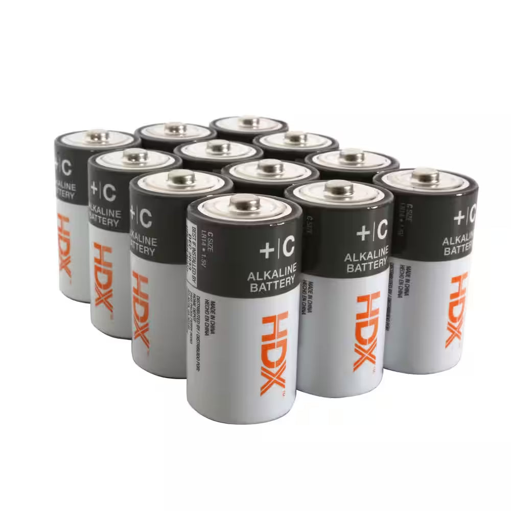 C Alkaline Battery (12-Pack)